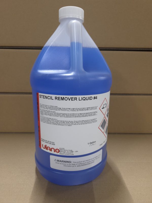 Ulano #4 Stencil Remover Liquid, Select Size