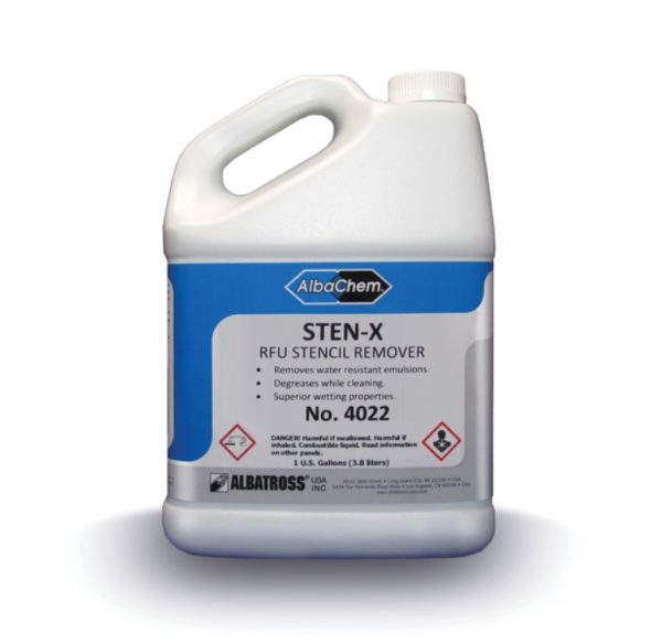 Albatross alba/Chem Sten-X RFU Stencil Remover