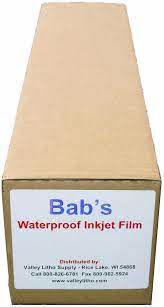 Waterproof Inkjet Films