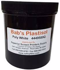 Bab's Plastisol White Inks