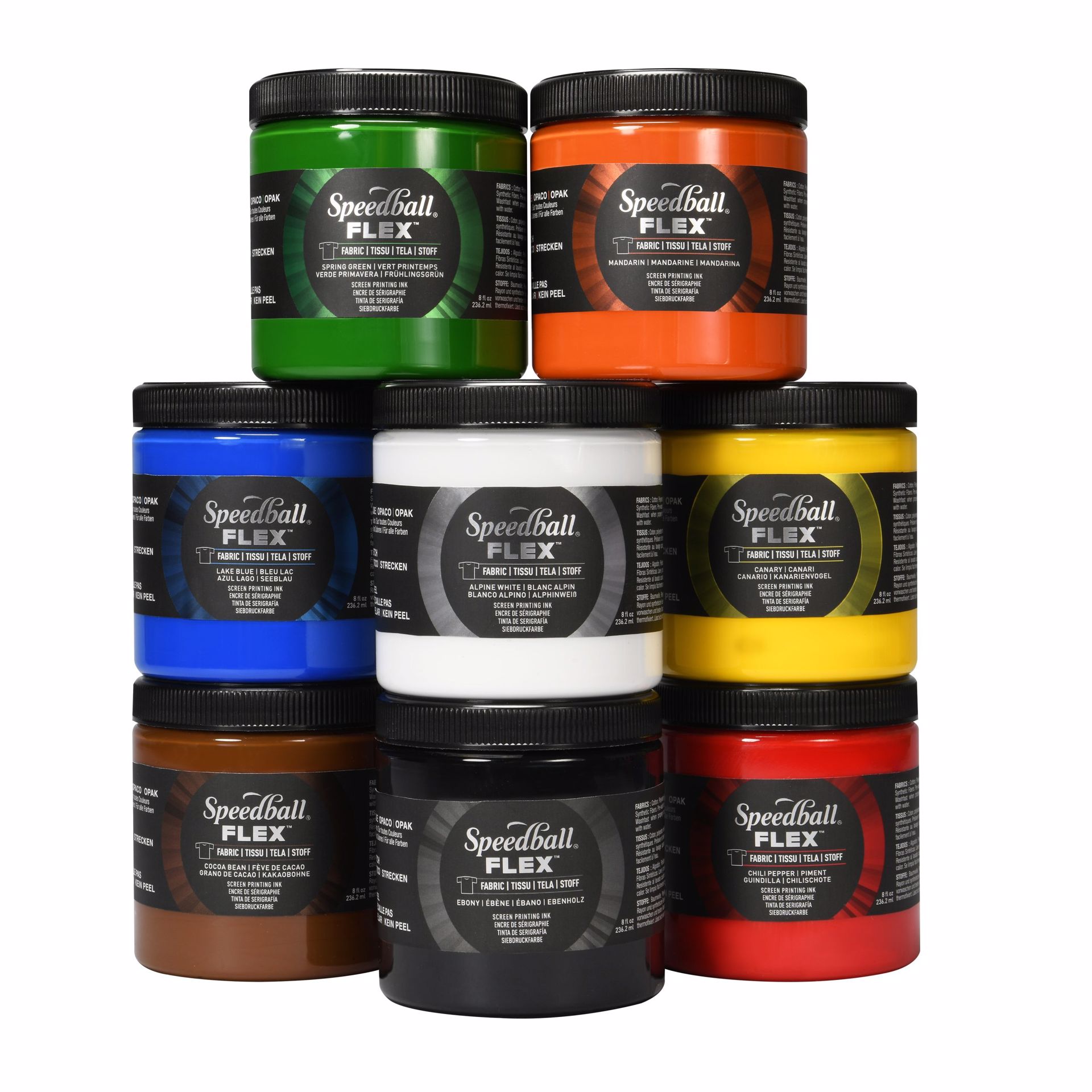 FLEX FABRIC SCREEN PRINTING INK
