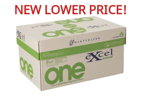 ExcelOne Carbonless Paper, 4-Part Reverse, 8 1/2 x 11- 5,000 Sheet Case **FREE SHIPPING
