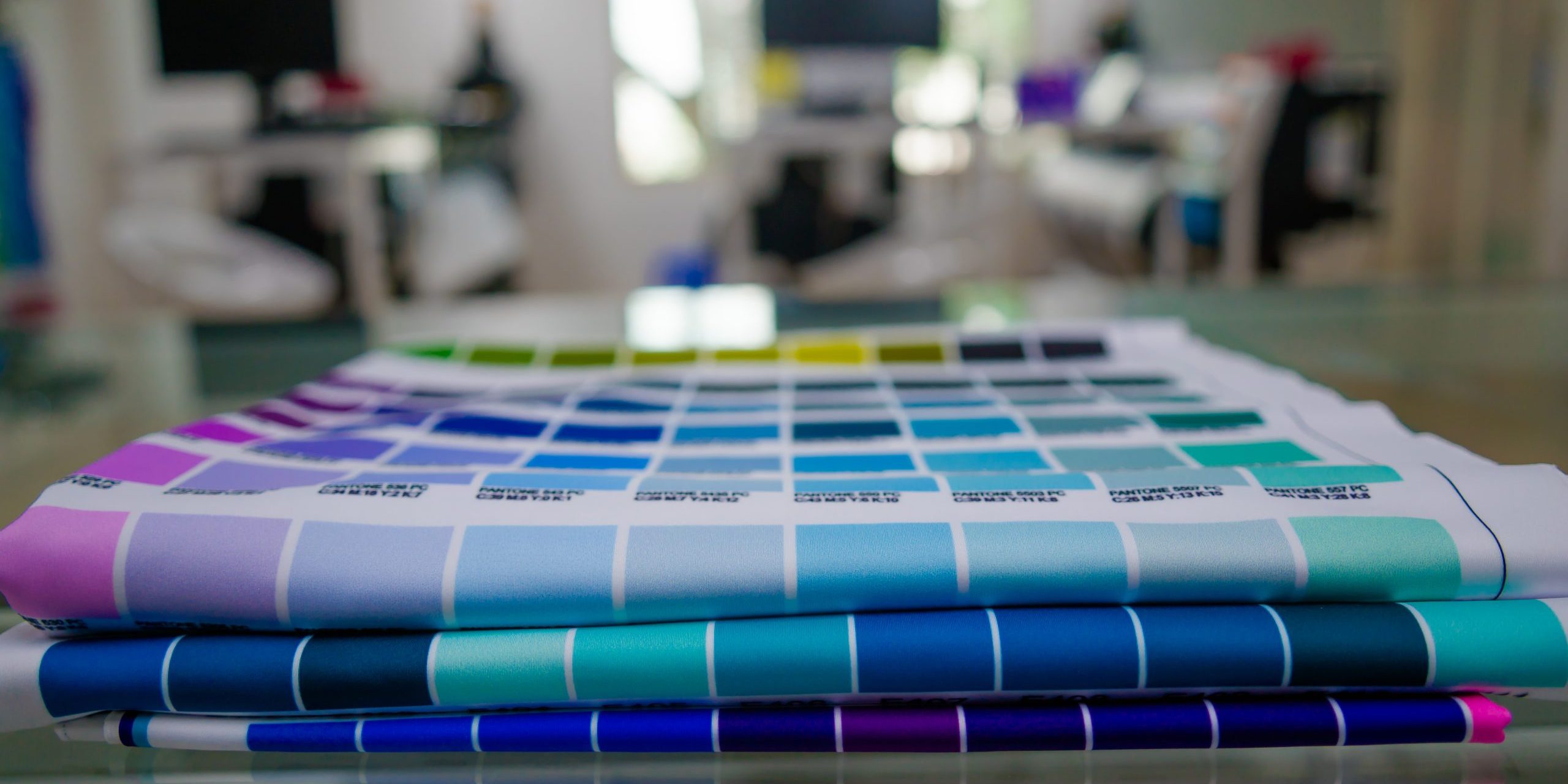 Printing materials stacked on top of each other