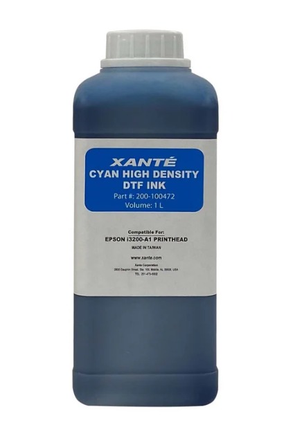 Xante F-24 Vivid DTF Ink, Cyan 1L