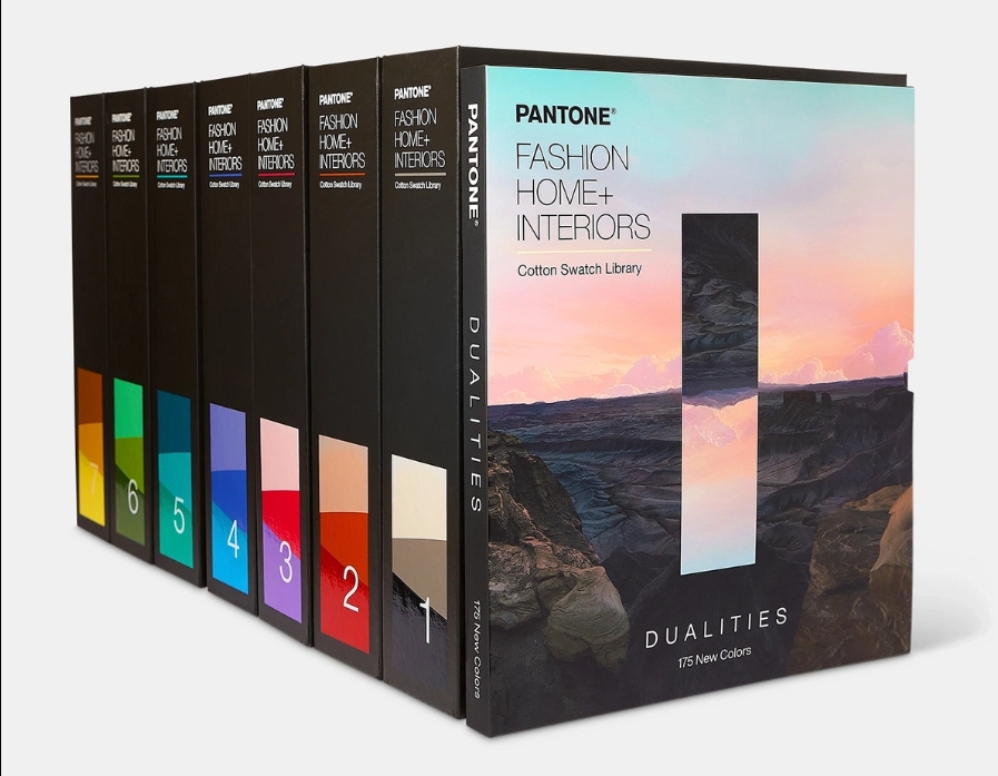 Pantone Fashion, Home + Interiors Cotton Swatch Library + Dualities Expansion Pack